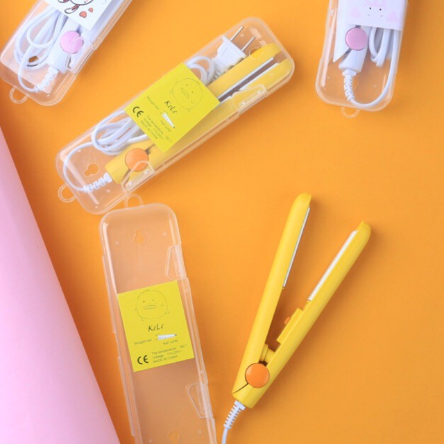 Máy duỗi tóc mini kele dễ thương