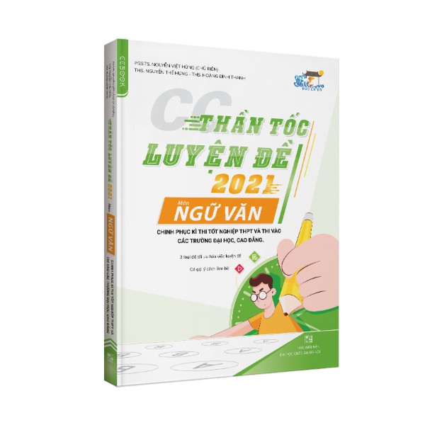 Sách - Combo CC Thần tốc luyện đề 2021 môn Ngữ văn - Lịch sử- Địa lý ( 3 cuốn)