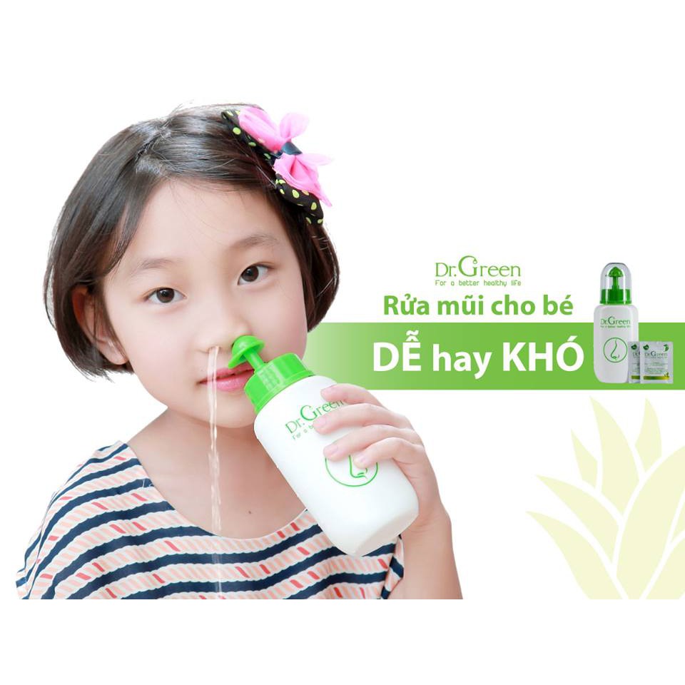 Muối Biển Nha Đam Dr.Green| Hộp 30 gói