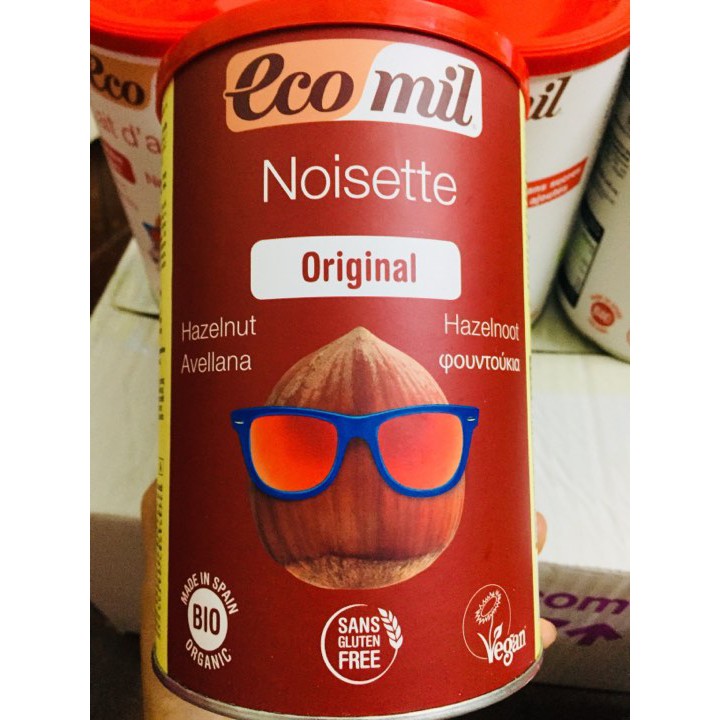 Sữa bột quả phỉ hữu cơ Ecomil (400g)