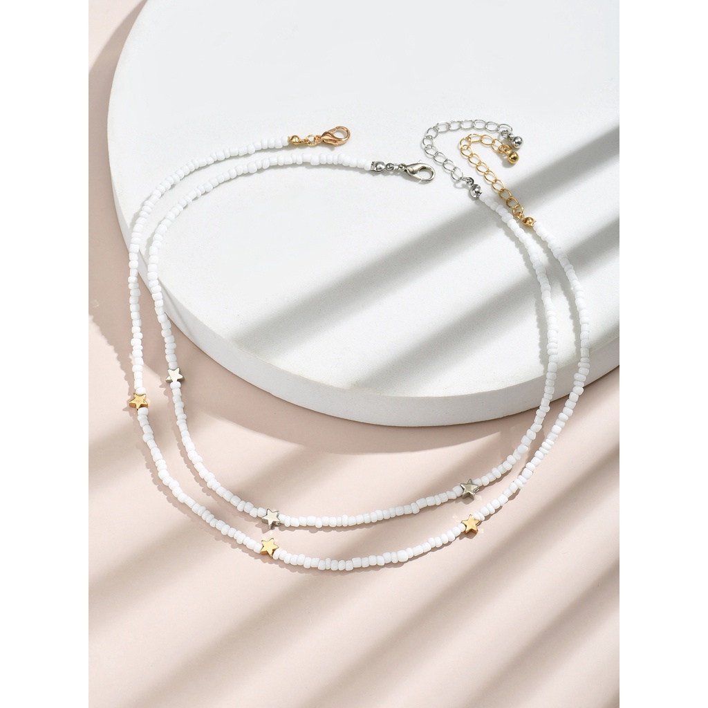 Set 2 Vòng Cổ choker Thời Trang Unisex
