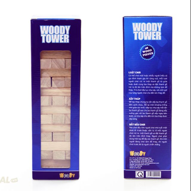 Bộ rút gỗ WOODY TOWER