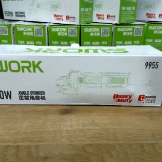 Máy mài góc 125mm 950w SWORK 9955