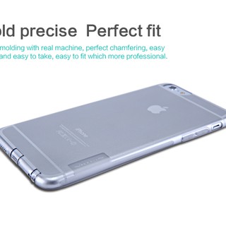[TẶNG CƯỜNG LỰC] ỐP LƯNG IPHONE 6S PLUS/6 PLUS NILLKIN SILICON CHÍNH HÃNG
