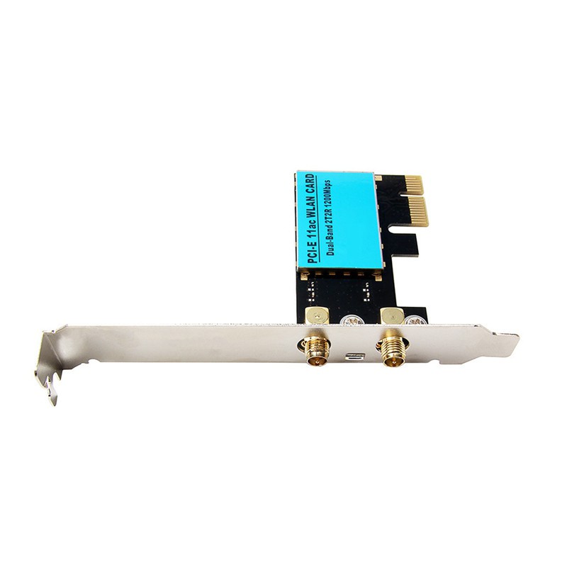Thẻ Mạng Wifi Không Dây Ac1200M Băng Tần Kép Pci-E Cho Máy Tính | BigBuy360 - bigbuy360.vn