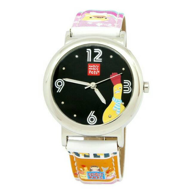 Naughty - Đồng hồ trẻ em / thanh thiếu niên Naughty Pets NNP-47 B - Đen