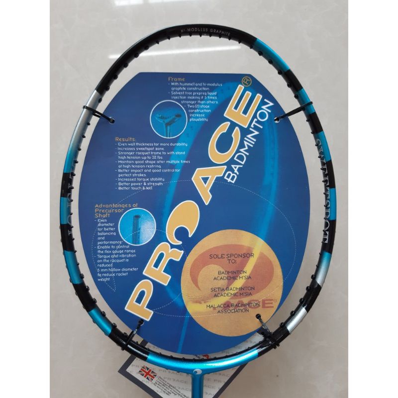 Vợt cầu lông ProAce 1000 khung carbon siêu bền nhẹ