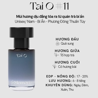 Nước Hoa Dạng Xịt De Memoria Timeless Memory Collection 30ml