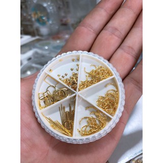 Set charm mix trang trí móng