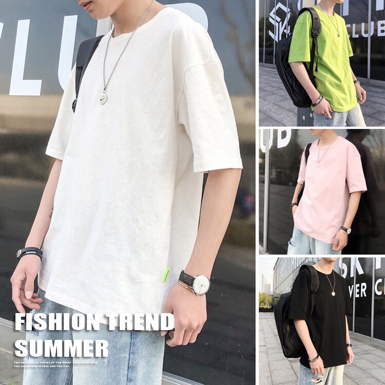 Áo thun T-shirt dài tay full màu bassic local brand, Áo phông dài tay cổ tròn UNISEX nam nữ Cotton oversize form rộng