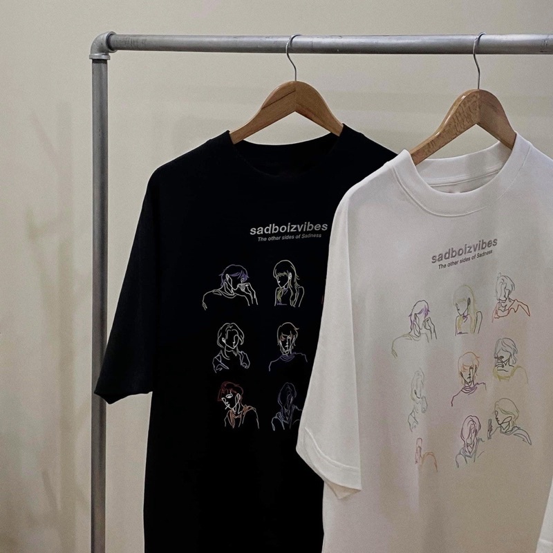 Áo Thun SADBOYZ Full Tag Vải TEE SADBOIZVIBES TOSS 6N Tay Lỡ Form Rộng Nam Nữ Unisex - DIONS Store