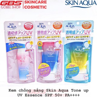 KEM CHỐNG NẮNG SKIN AQUA TONE UP UV ESSENCE SPF50+ PA++++