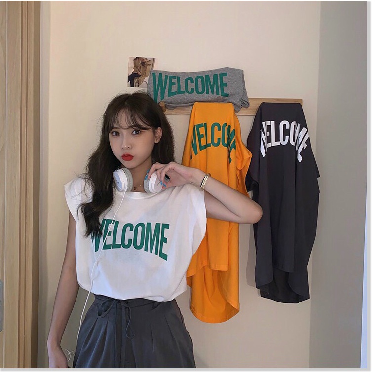 ÁO THUN UNISEX FORM RỘNG SÁT NÁCH CÁ TÍNH - NGỌC HÂN FASHION