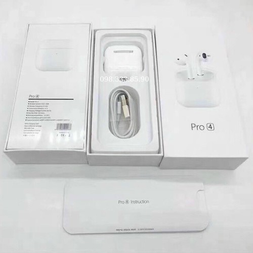 [1 Đổi 1] Tai Nghe Aripod Pro 4 Bluetooth 5.0, CNS.365 Tích Hợp Micro Âm Thanh Sống Động Chất Lượng Cao