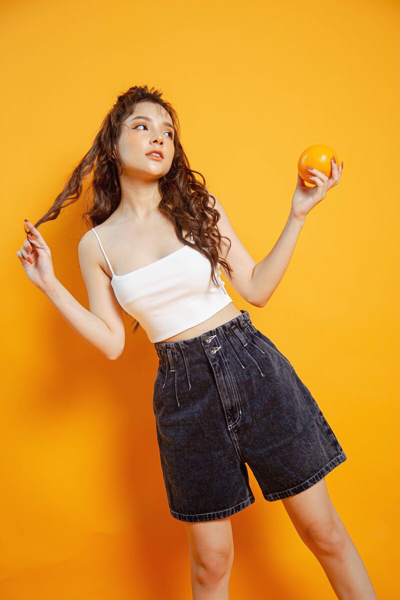 [Mã FAMAYWA giảm 10K đơn 50K] Áo 2D ôm croptop | BigBuy360 - bigbuy360.vn