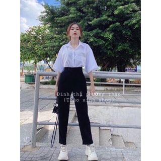 quần baggy công sở