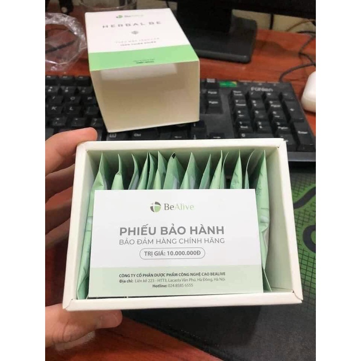 Trà giảm cân SLIM BE của BEALIVE