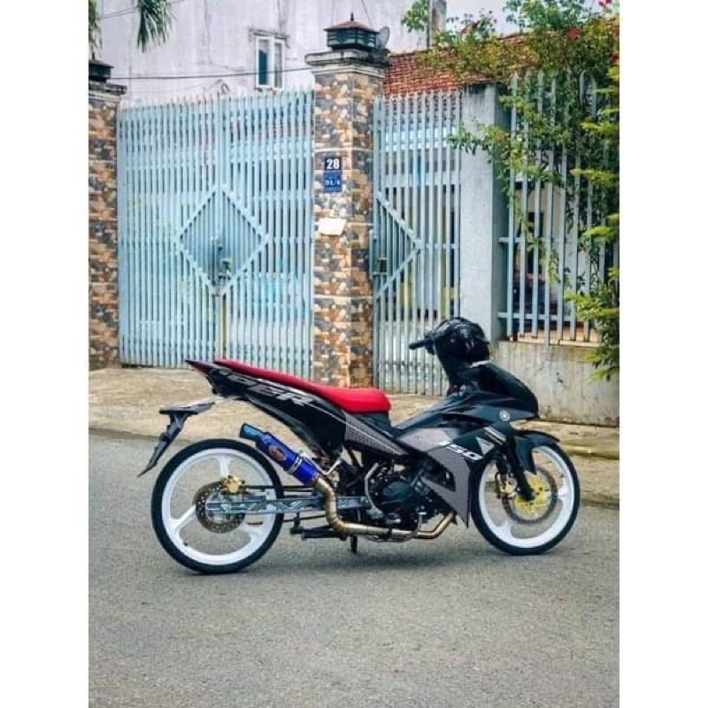 Mút Yên Gọt Exciter 150 Và Winnrer Phom Mỏng + Da Yên Các Bon Thêu Co Dãn 4 Chiều