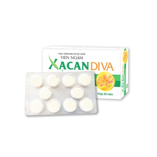 VIÊN NGẬM XẠ CAN DIVA - HỖ TRỢ GIẢM ĐAU RÁT HỌNG, GIÚP HẠN CHẾ HO NHIỀU