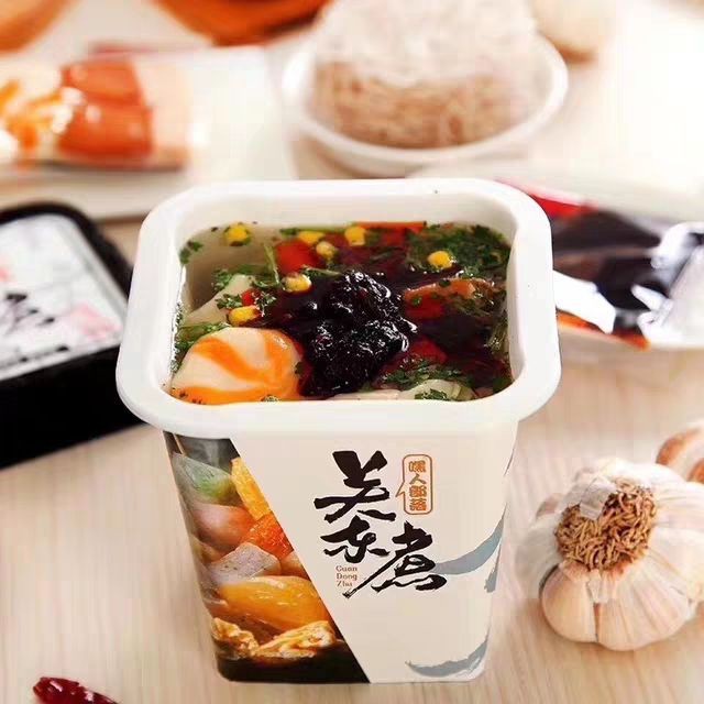  Lẩu Cốc Viên Hải Sản Full Topping, lẩu ăn liền thơm ngon - Hộp 154gr | BigBuy360 - bigbuy360.vn