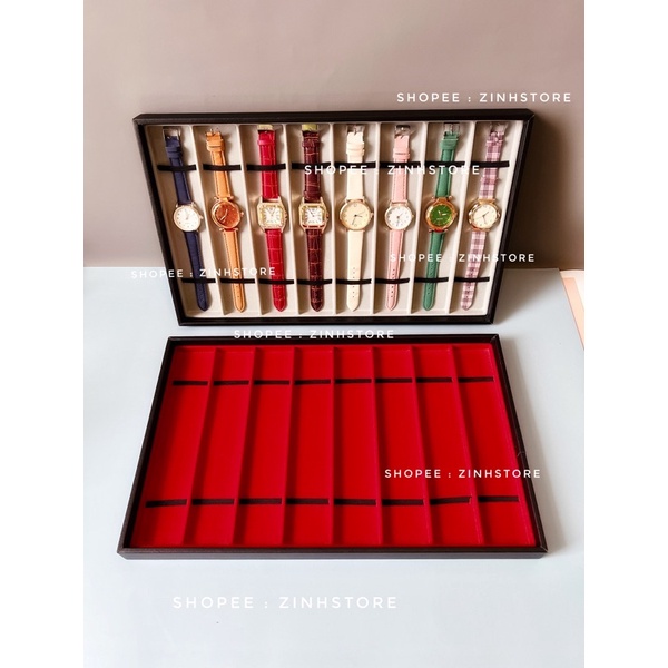 Khay đựng đồng hồ , dây đồng hồ siu rẻ