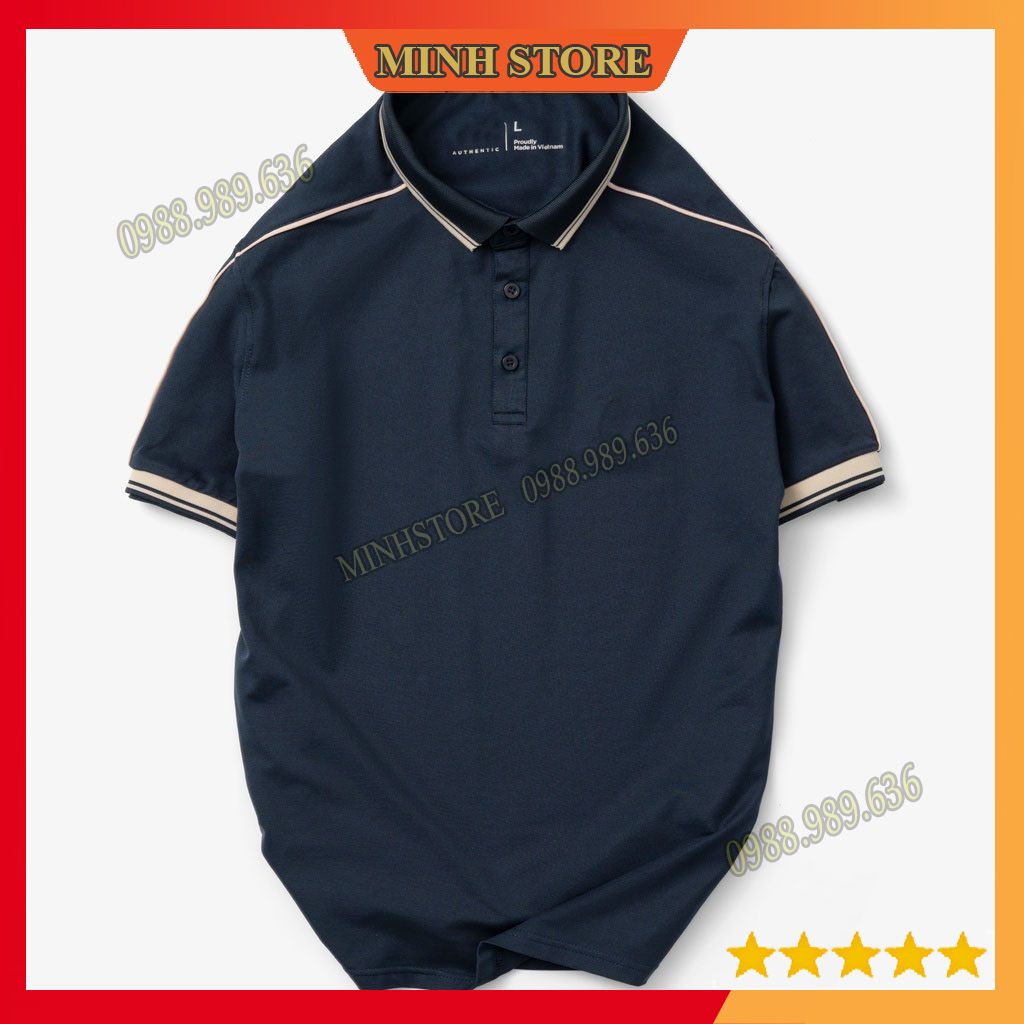 Áo polo nam cổ bẻ cộc tay vải cá sấu cotton phong cách trẻ trung, áo polo chuẩn form cao cấp co dãn 4 chiều AT03 - MS66