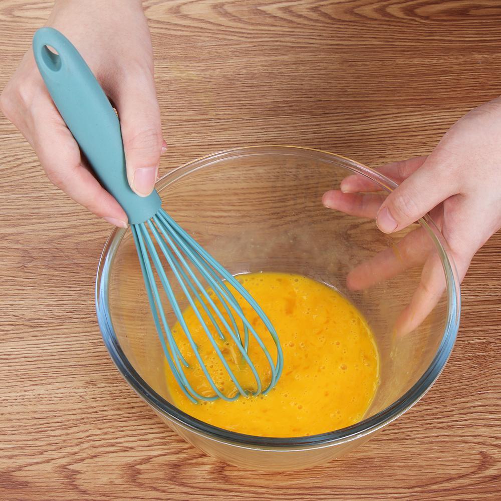 Dụng Cụ Đánh Trứng Cầm Tay Bằng Silicone Tiện Dụng Cho Nhà Bếp
