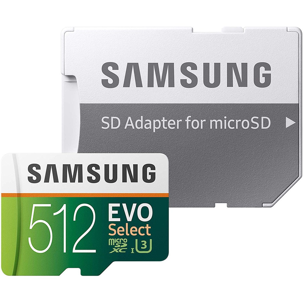 Real capacity Thẻ Nhớ Micro SDXC EVO Dung Lượng 512GB Tốc Độ 100mb/Giây (U3) Good Quality