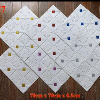 Xốp dán tường giả da giá rẻ