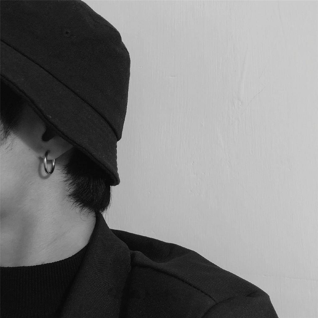 Khuyên tai 22245 bằng thép không gỉ đơn giản hợp thời trang cho nam và nữ