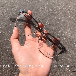 Kính nửa gọng xám