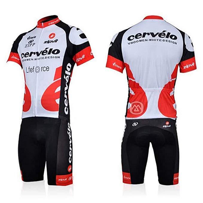 Set quần áo đi xe đạp/leo núi/chạy đua ngắn tay thoáng khí cho nam