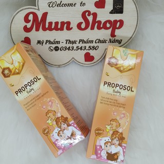 Dung dịch xịt mũi keo ong proposol baby chai 70ml