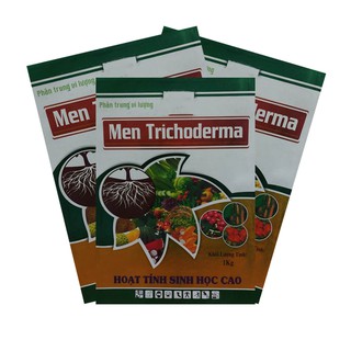 [HÀNG CHÍNH HÃNG] Phân bón Men Trichoderma Men Trichoderma - Nấm Vi Sinh (Bao 1 Kg)