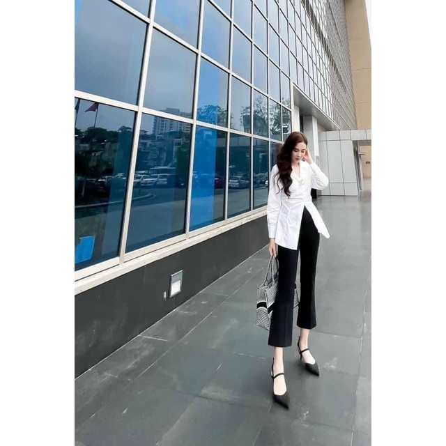 Quần Ống Loe Z.r Tôn Dáng Cạp Chun Siêu Co Dãn | BigBuy360 - bigbuy360.vn