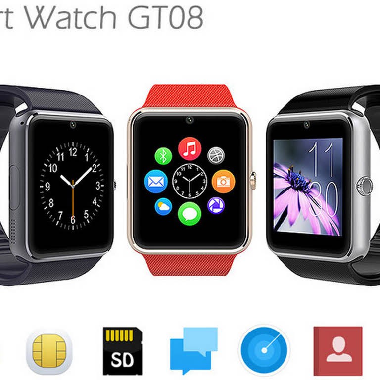 [FREESHP-150K] ĐỒNG HỒ SMARTWATCH GT08 XÀI SIM