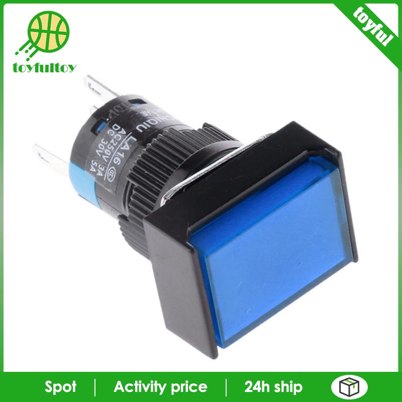 Công Tắc Nhấn Tự Động DC 24V Có Đèn LED Đỏ