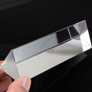 Lăng kính 7.8cm dụng cụ giáo dục về quang phổ vật lý