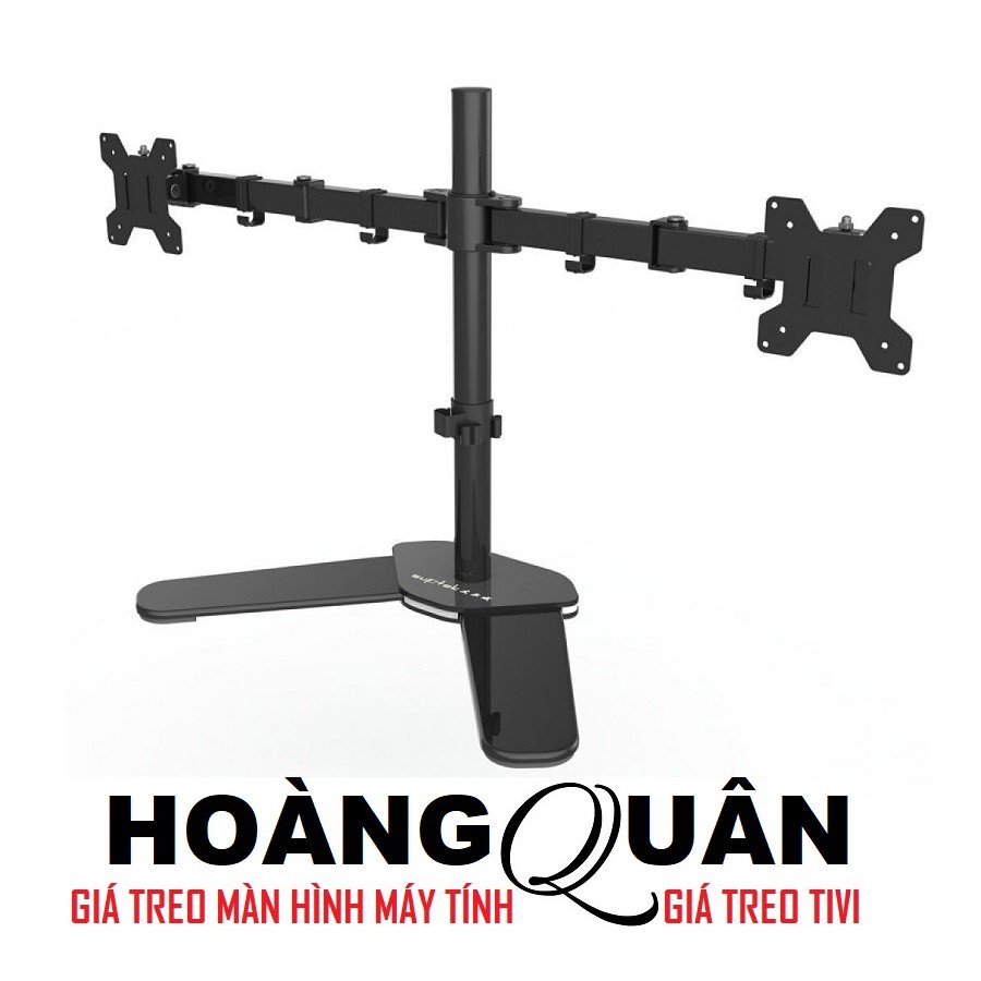 Giá Treo 2 Màn Hình Máy Tính - Dành cho màn hình M042 17&quot; - 27&quot; [ HÀNG CHÍNH HÃNG ] - Model 2020