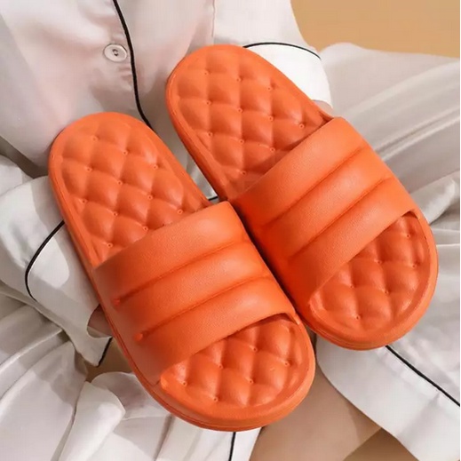 Dép đi trong nhà QIAOYILUO đế dày 4cm chống trượt thoải mái thời trang cho nữ