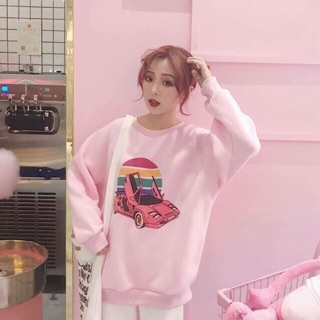 Áo sweater form rộng