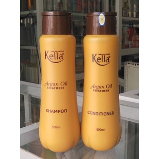 Dầu gội xả dưỡng tóc Kella Argan Oil 500mlx2
