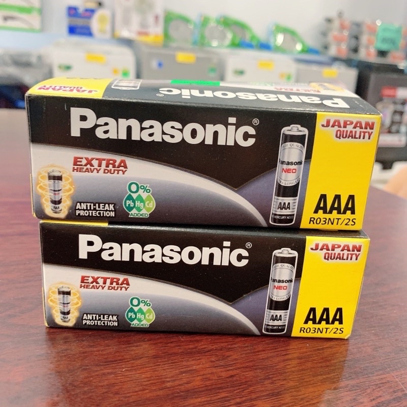 2 viên pin tiểu Panasonic AA cực tốt - Bh đổi mới