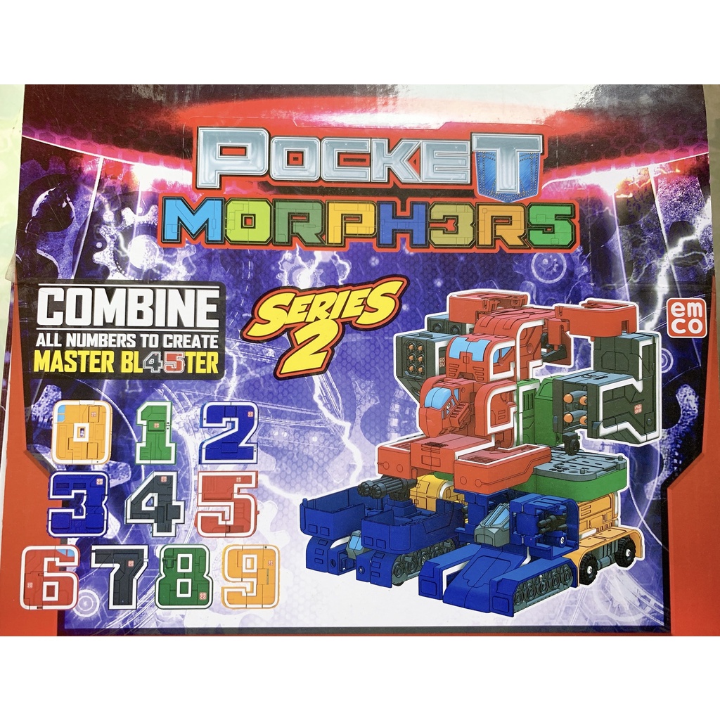 Đồ chơi lắp ráp số EMCO biến hình robot TINITOY – LUB184 – LUFFYBABY – Kích thích bé tư duy, sáng tạo