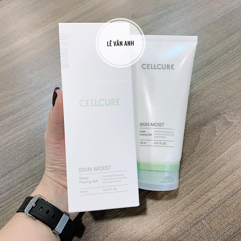 Tẩy da chết giúp làm sạch bụi mịn Cellcure Skin Moist Water Peeling Gel 150ml