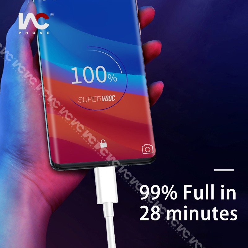 Dây Cáp Sạc Cao Cấp Cho Điện Thoại OPPO RX17 Pro Find X2 Pro K3 K5 Reno 2 3 4 Pro 5G Ace Pro Ace2 Realme XT X2