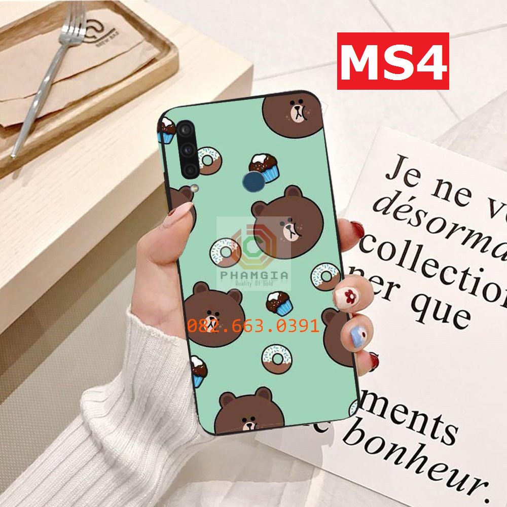 Ốp lưng Vsmart Joy 3 ép kính chống bể hình dễ thương