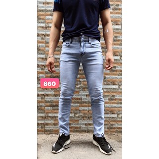 QUẦN JEAN NAM XANH NHẠT CÓ SIZE ĐẠI HÌNH THẬT - 5678 500