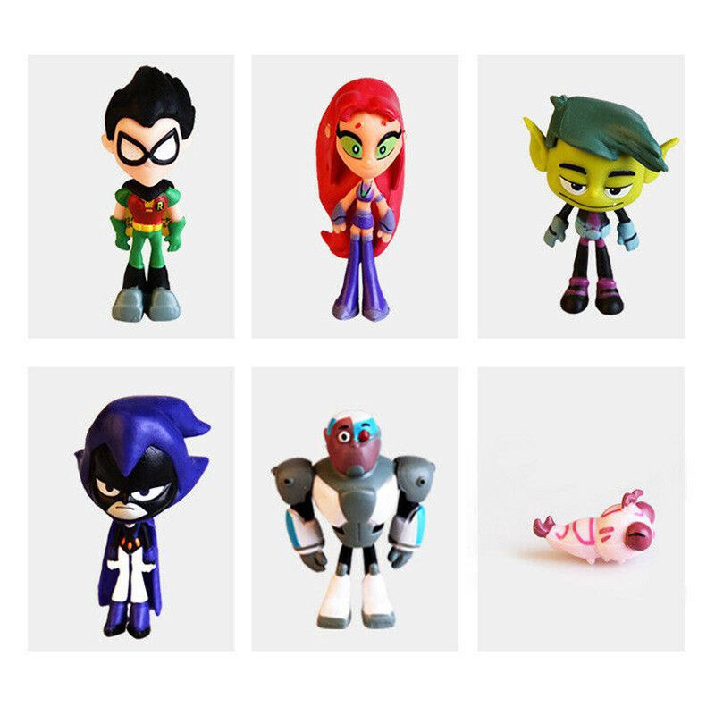 Mô hình đồ chơi nhân vật hoạt hình Teen Titans Go