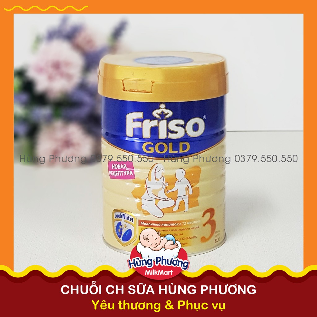 Sữa Friso Gold Nga đủ số 1,2,3 Bổ sung DHA, ARA, đạm Whey, chất béo, chất xơ dinh dưỡng